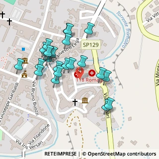 Mappa Piazza Pretorio, 47015 Modigliana FC, Italia (0.09583)