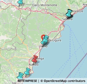 Mappa Via B. Cassanello, 17027 Pietra Ligure SV, Italia (21.32846)