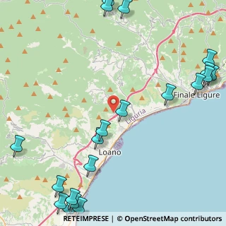 Mappa Via B. Cassanello, 17027 Pietra Ligure SV, Italia (6.759)
