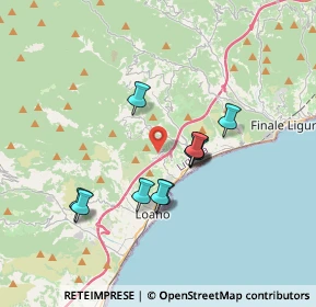 Mappa Via B. Cassanello, 17027 Pietra Ligure SV, Italia (2.98364)