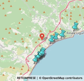 Mappa Via B. Cassanello, 17027 Pietra Ligure SV, Italia (4.18182)