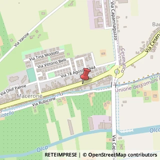 Mappa Via Cesenatico, 5822, 47521 Cesena, Forlì-Cesena (Emilia Romagna)