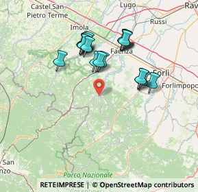 Mappa Piazza Giuseppe Mazzini, 47015 Modigliana FC, Italia (13.526)