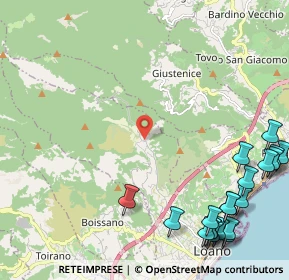 Mappa Borgata Chiesa, 17025 Loano SV, Italia (3.282)