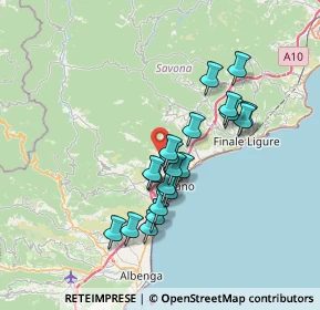 Mappa Borgata Chiesa, 17025 Loano SV, Italia (6.123)