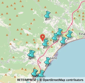 Mappa Borgata Chiesa, 17025 Loano SV, Italia (5.01857)