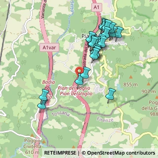 Mappa Viadotto Crocette, 40048 San Benedetto Val di Sambro BO, Italia (1.01852)