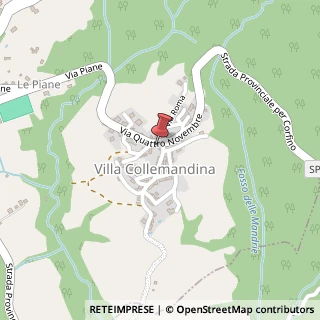 Mappa Via IV Novembre, 11, 55030 Villa Collemandina, Lucca (Toscana)