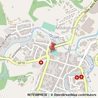 Mappa Piazza Battisti, 9, 47015 Modigliana, Forlì-Cesena (Emilia Romagna)