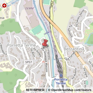 Mappa Via Mazzini, 152, 40046 Porretta Terme, Bologna (Emilia Romagna)