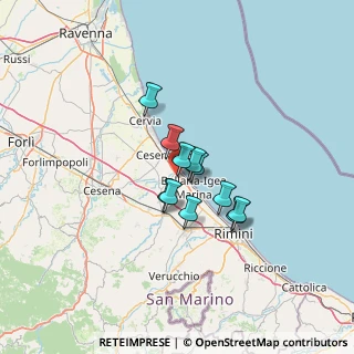 Mappa Piazza Colombo 3 c, 47039 Savignano sul Rubicone FC, Italia (8.34455)