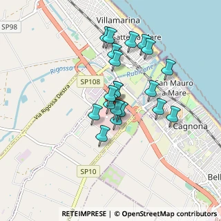 Mappa Piazza Colombo 3 c, 47039 Savignano sul Rubicone FC, Italia (0.725)