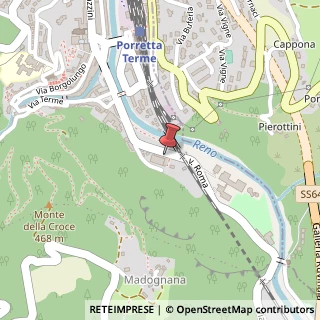 Mappa Via Roma, 33, 40046 Porretta Terme, Bologna (Emilia Romagna)