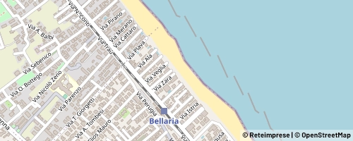 Mappa Bellaria-Igea Marina