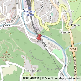 Mappa Via Roma, 38/B, 40046 Porretta Terme, Bologna (Emilia Romagna)