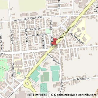 Mappa Via Cervese, 1102, 47521 Cesena, Forlì-Cesena (Emilia Romagna)