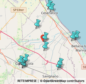 Mappa Piazza Angelina Pirini, 47042 Cesenatico FC, Italia (4.78077)