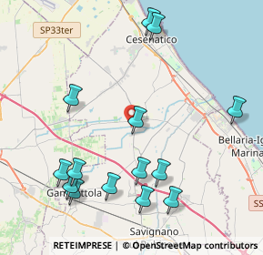 Mappa Piazza Angelina Pirini, 47042 Cesenatico FC, Italia (4.79714)