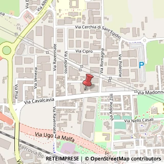 Mappa Via Madonna dello Schioppo, 215, 47521 Cesena, Forlì-Cesena (Emilia Romagna)