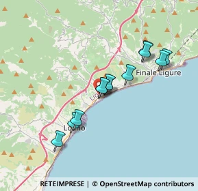 Mappa Piazzale Flavio Geddo, 17027 Pietra Ligure SV, Italia (2.9975)