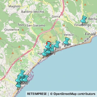 Mappa Via Morelli, 17027 Pietra Ligure SV, Italia (2.31462)