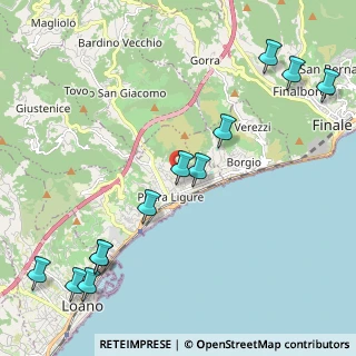 Mappa Via Morelli, 17027 Pietra Ligure SV, Italia (2.73583)