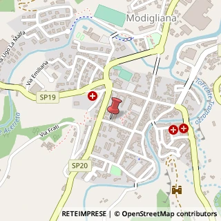 Mappa Via Piazza F. M., 10, 47015 Modigliana, Forlì-Cesena (Emilia Romagna)