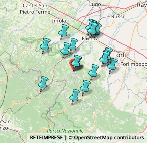 Mappa Piazza Giacomo Matteotti, 47015 Modigliana FC, Italia (11.587)