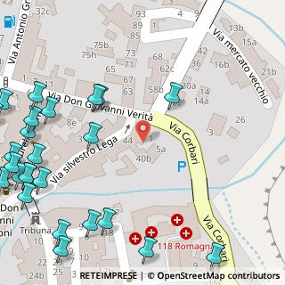 Mappa Via Don Giovanni Verità, 47015 Modigliana FC, Italia (0.096)