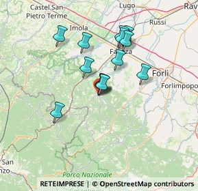 Mappa Via Don Giovanni Verità, 47015 Modigliana FC, Italia (11.39)