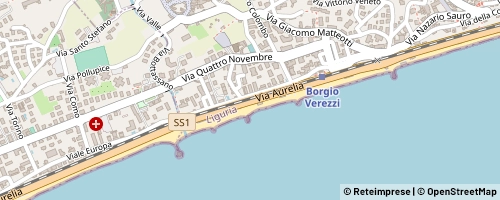 Mappa Borgio Verezzi
