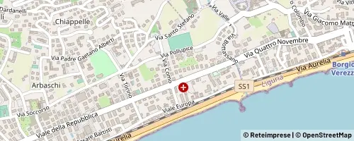 Mappa Pietra Ligure