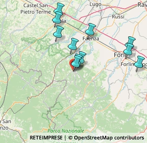 Mappa Via Cappuccini, 47015 Modigliana FC, Italia (14.52182)