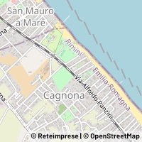 Mapa Bellaria-Igea Marina
