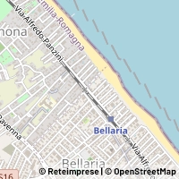 지도 Bellaria-Igea Marina