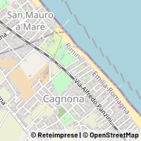 Kaart Bellaria-Igea Marina