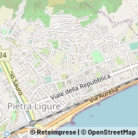 Map Pietra Ligure