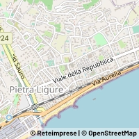 Map Pietra Ligure