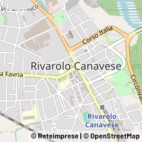 Hartă Rivarolo Canavese