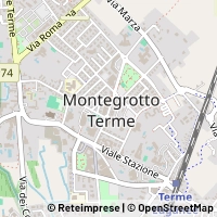 Mapa Montegrotto Terme