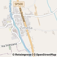 Karte Zimella