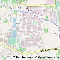 지도 Montegrotto Terme