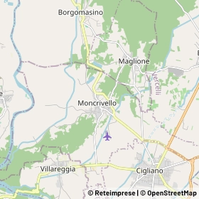 Mappa Moncrivello