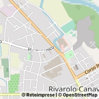 Map Rivarolo Canavese