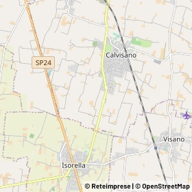 Mappa Calvisano