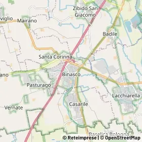 Mappa Binasco