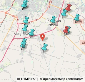 Mappa Vicolo S. Pio X, 35020 Albignasego PD, Italia (4.64357)