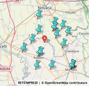 Mappa Strada Provinciale, 28079 Vespolate NO, Italia (7.63222)