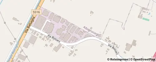 Mappa Maserà di Padova