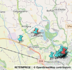 Mappa Via delle Camelie, 26836 Montanaso lombardo LO, Italia (3.28444)
